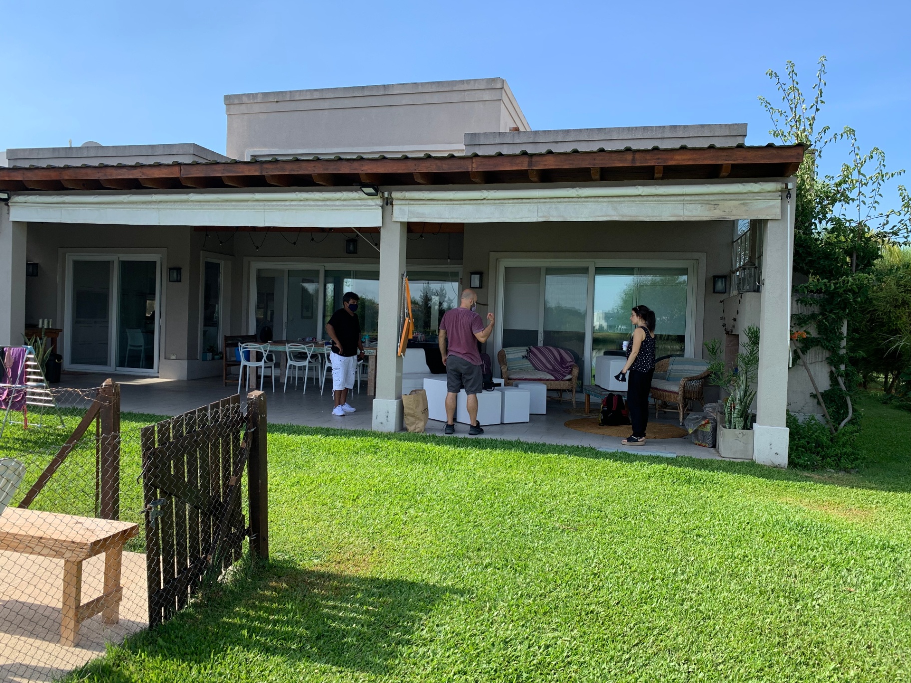 Galería en quinta